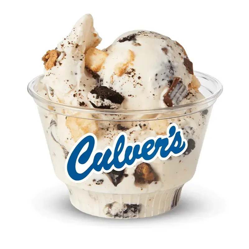 Oreo Cookie Reese's Cheesecake Flavor of the Day from Culver's
