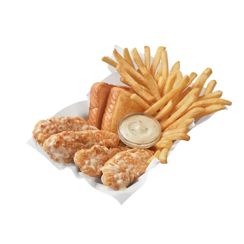 Parmesan Garlic Sauced & Tossed Chicken Strip Basket from Dairy Queen