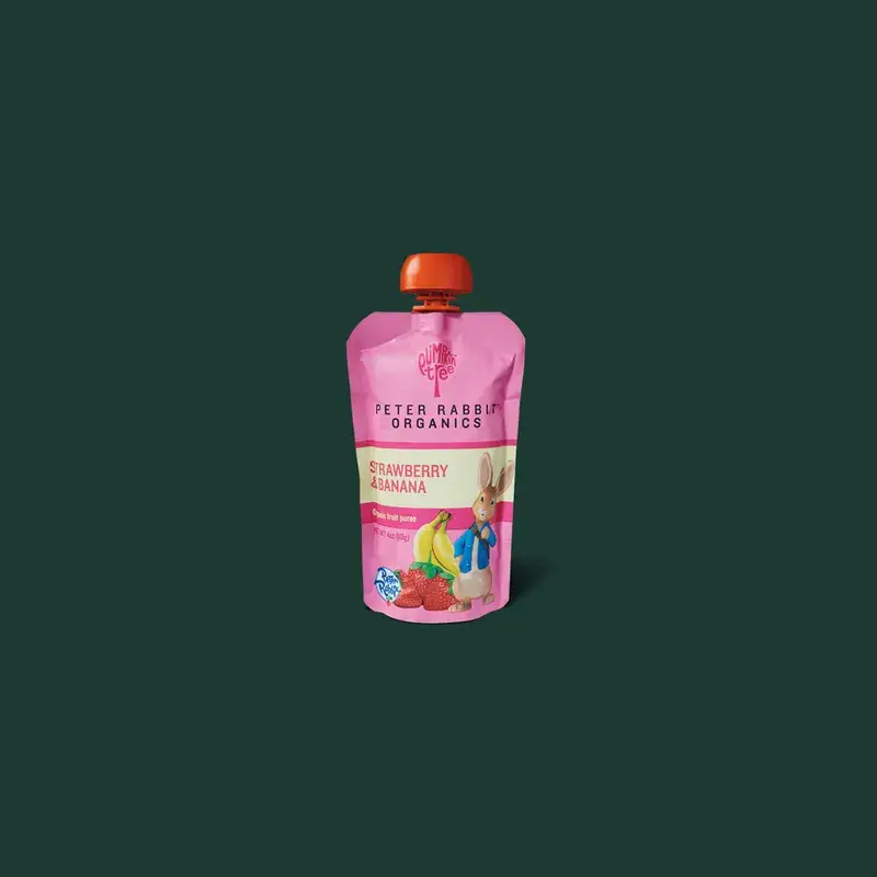Peter Rabbit Organics Strawberry Banana from Starbucks