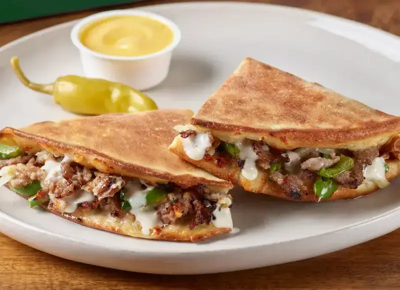 Philly Cheesesteak Papadia from Papa Johns