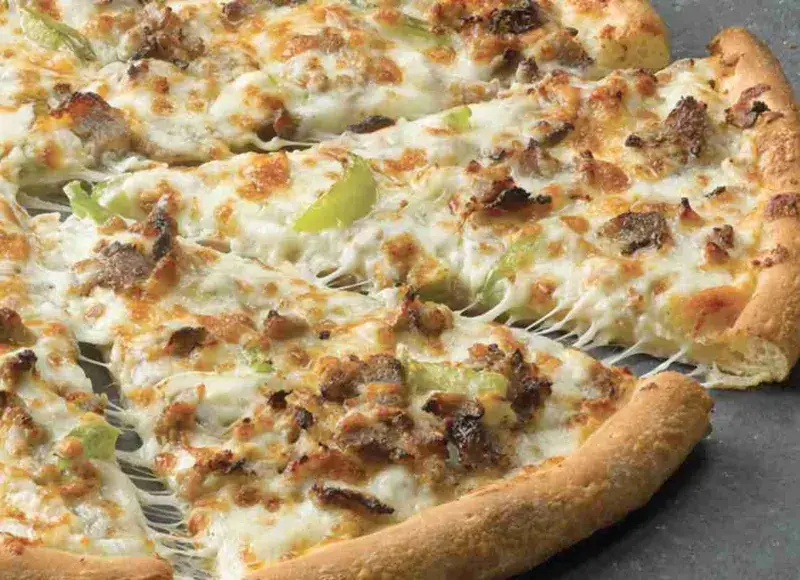 Philly Cheesesteak Pizza from Papa Johns