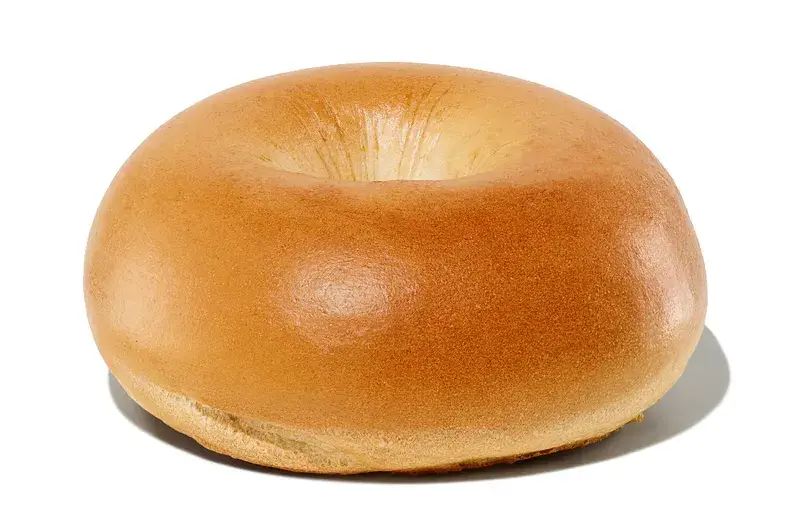 Plain Bagel from Dunkin'