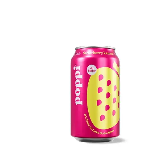 Poppi Strawberry Lemon from Chipotle