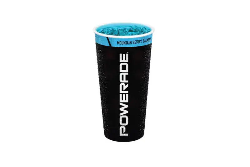 Powerade Mountain Berry Blast from Panda Express