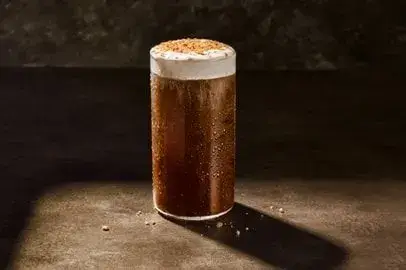 Pumpkin Spice Iced Coffee from Panera Bread