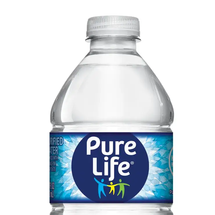Pure Life Bottled Water from Wendy's