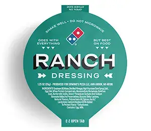 Ranch from Domino's