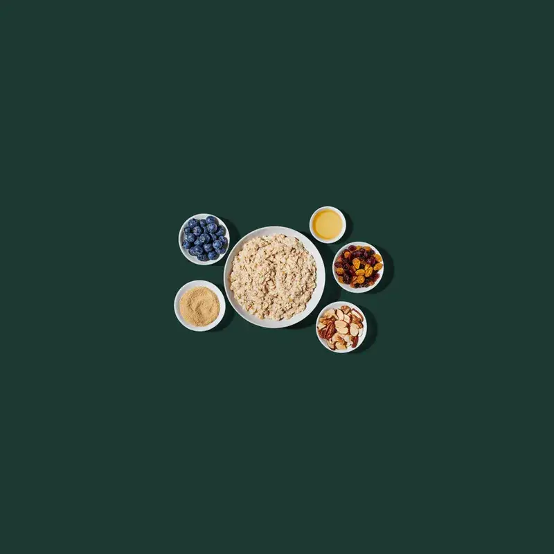 Rolled & Steel-Cut Oatmeal from Starbucks
