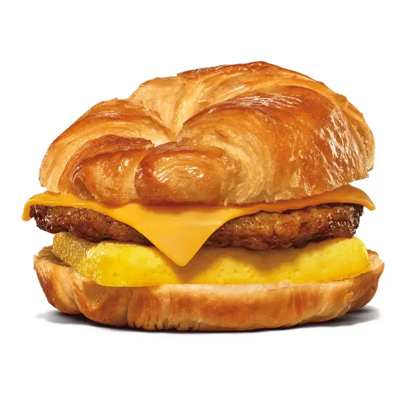 Sausage, Egg, & Cheese Croissan'wich from Burger King
