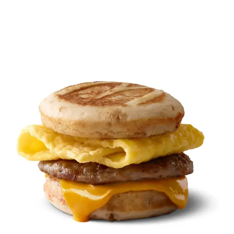 Sausage, Egg & Cheese McGriddles from McDonald’s