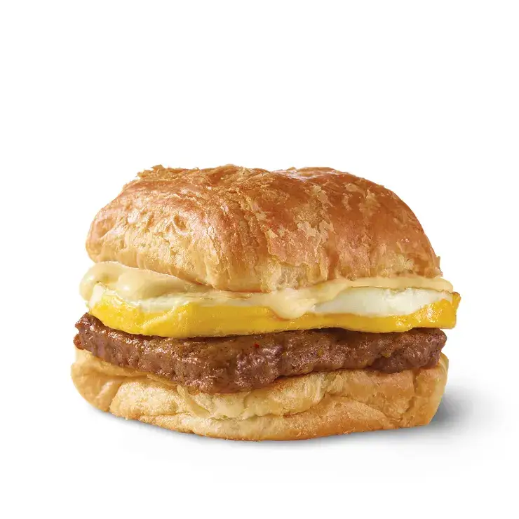 Sausage, Egg & Swiss Croissant from Wendy's
