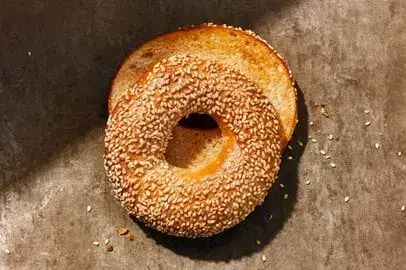 Sesame Bagel from Panera Bread