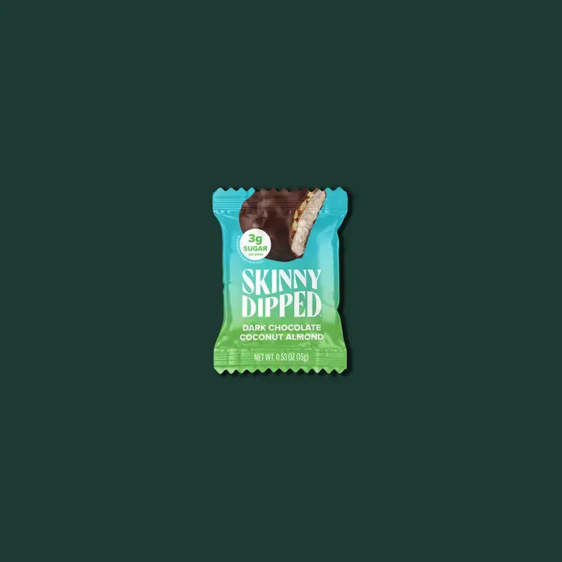 SkinnyDipped Coconut Almond Bite from Starbucks