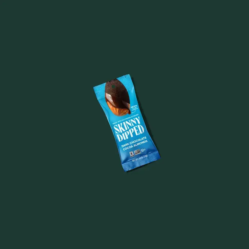 SkinnyDipped Dark Chocolate Cocoa Almonds from Starbucks