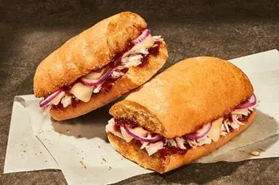Smokehouse BBQ Chicken on Artisan Ciabatta from Panera Bread