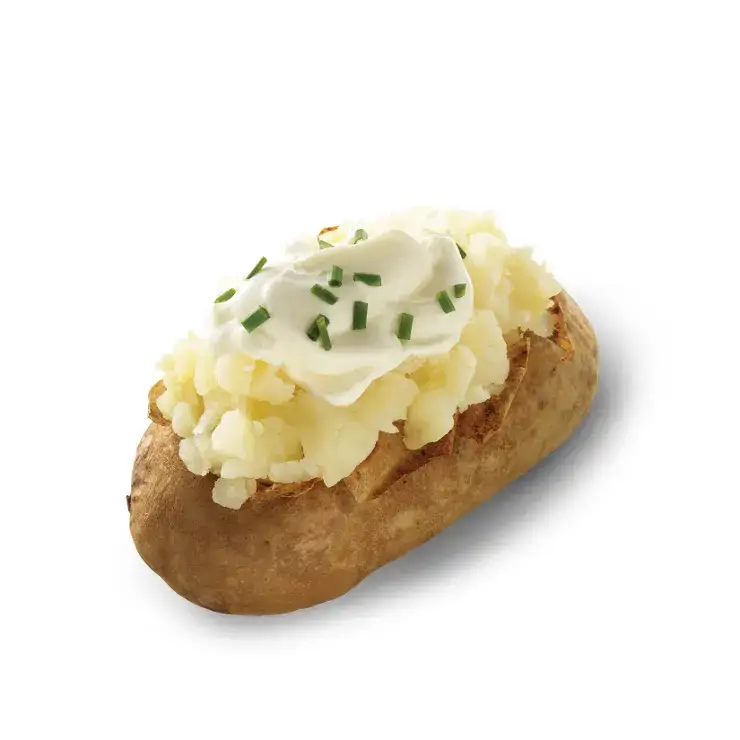 Sour Cream and Chive Baked Potato from Wendy's