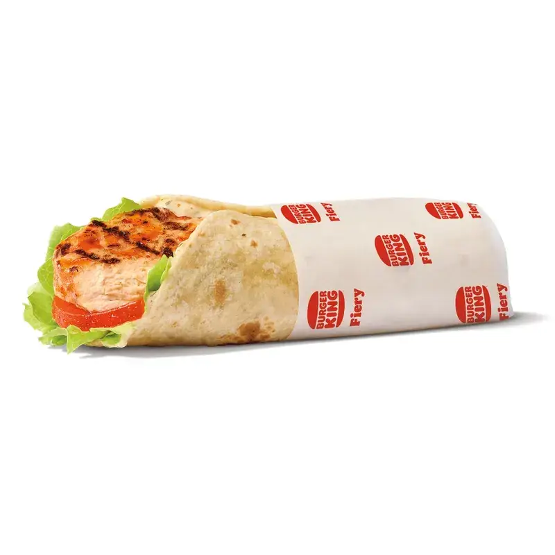 Spicy Flame-Grilled Chicken Wrap from Burger King