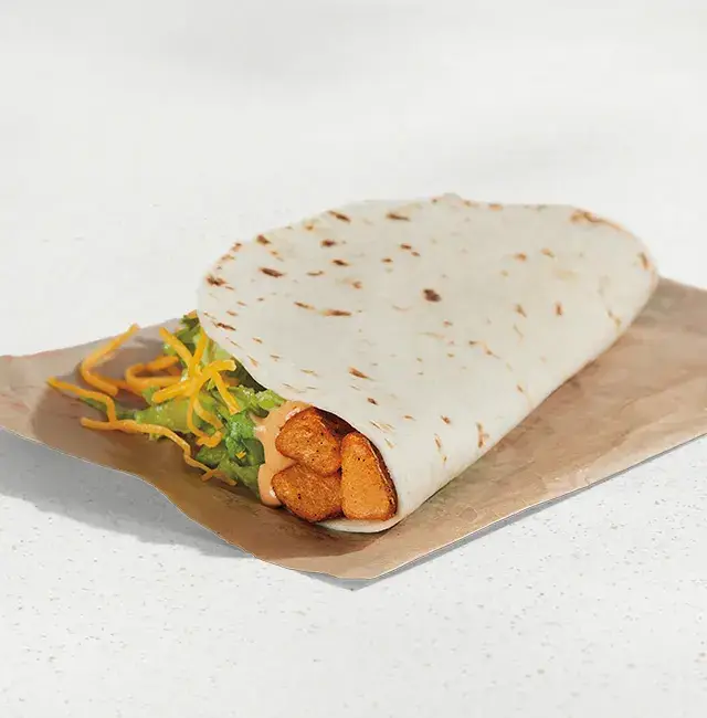 Spicy Potato Soft Taco from Taco Bell