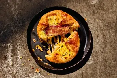 Spinach & Bacon Souffle from Panera Bread