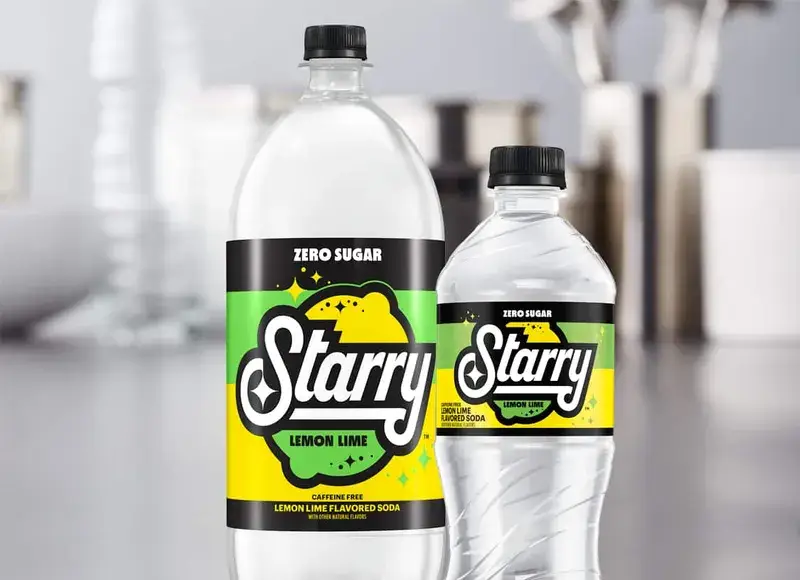 Starry Zero Sugar from Papa Johns