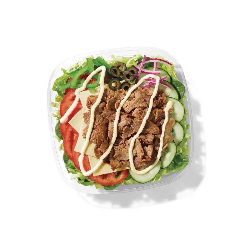 Steak Philly Salad from Subway