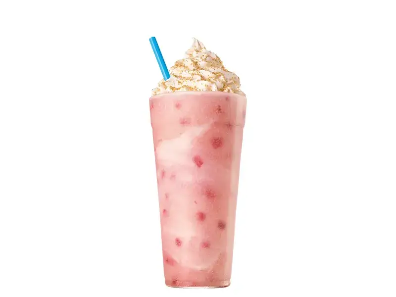 Strawberry Cheesecake Cream Slush from Sonic