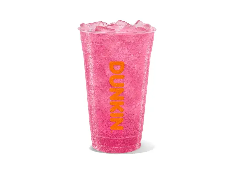 Strawberry Dragonfruit Sparkling Dunkin' Refresher from Dunkin'
