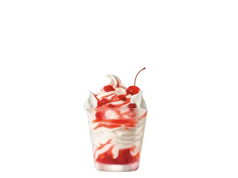 Strawberry Sundae from Sonic