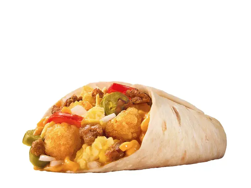 Super Sonic Breakfast Burrito from Sonic