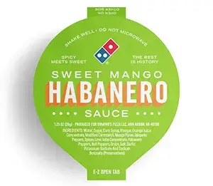 Sweet Mango Habanero from Domino's