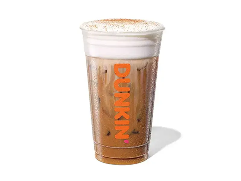 The Caramel Cold Foam from Dunkin'