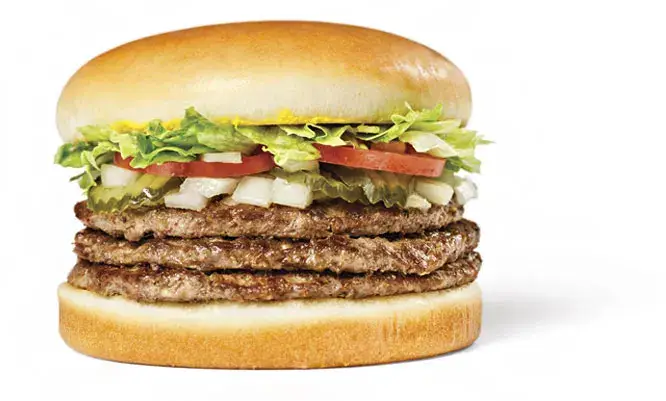 Triple Meat Whataburger from Whataburger