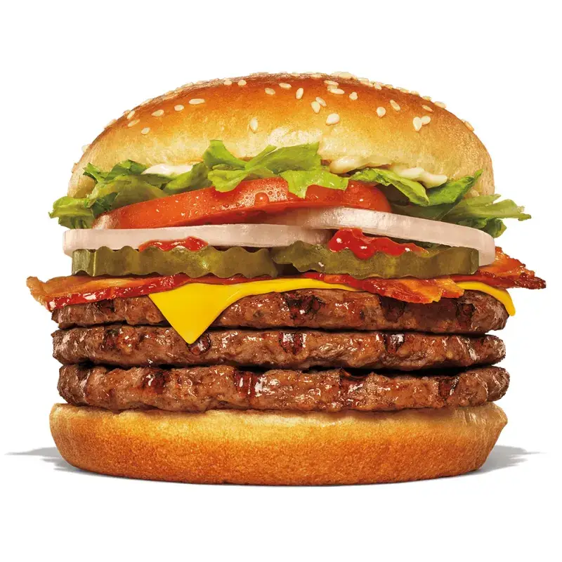 Triple Whopper with Bacon & Cheese from Burger King