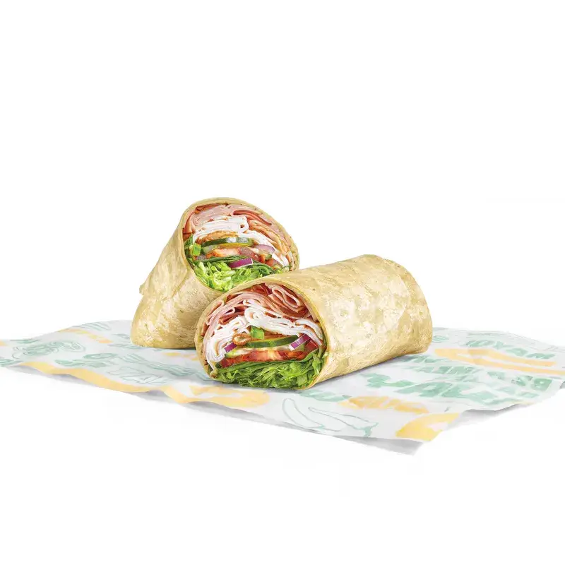 Turkey & Ham Wrap from Subway