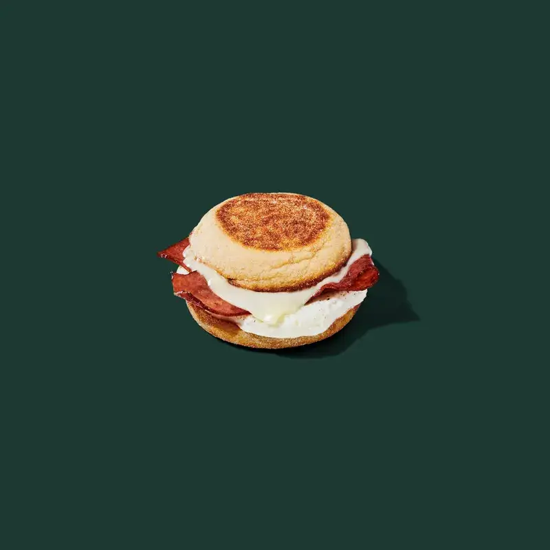 Turkey Bacon, Cheddar & Egg White Sandwich from Starbucks