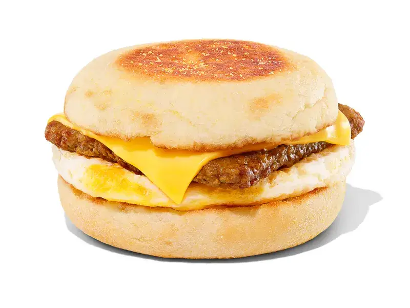 Turkey Sausage Sandwich on English Muffin from Dunkin'