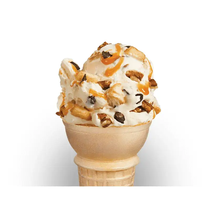 Turtle Cheesecake Flavor of the Day from Culver's