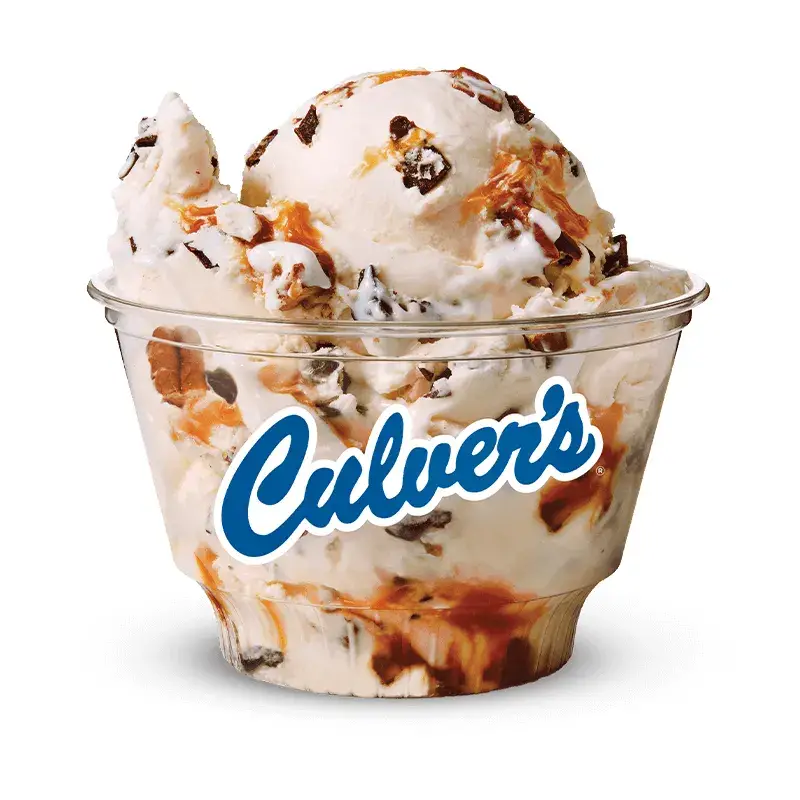 Turtle Dove Flavor of the Day from Culver's