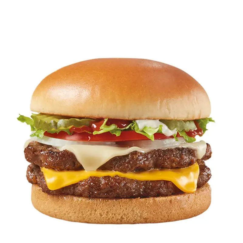 Two Cheese Deluxe Burger from Dairy Queen