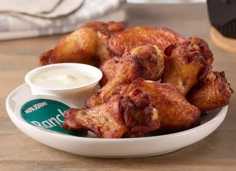Unsauced Roasted Wings from Papa Johns