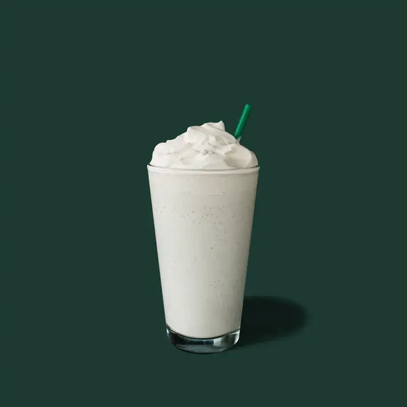 Vanilla Bean Crème Frappuccino Blended Beverage from Starbucks