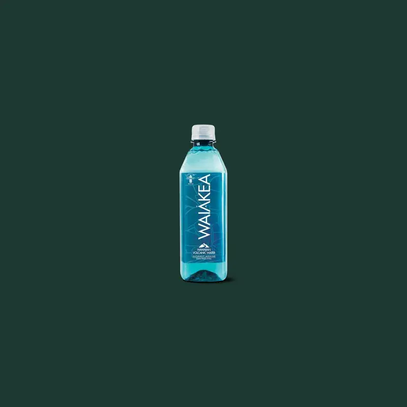 Waiākea Hawaiian Volcanic Water from Starbucks