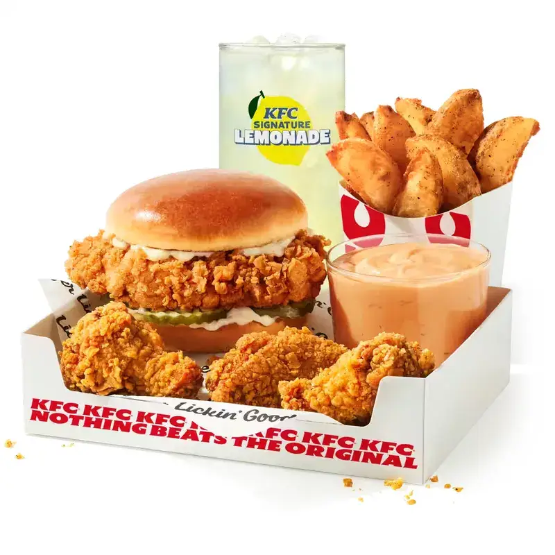 Wings & Sandwich Big Box from KFC
